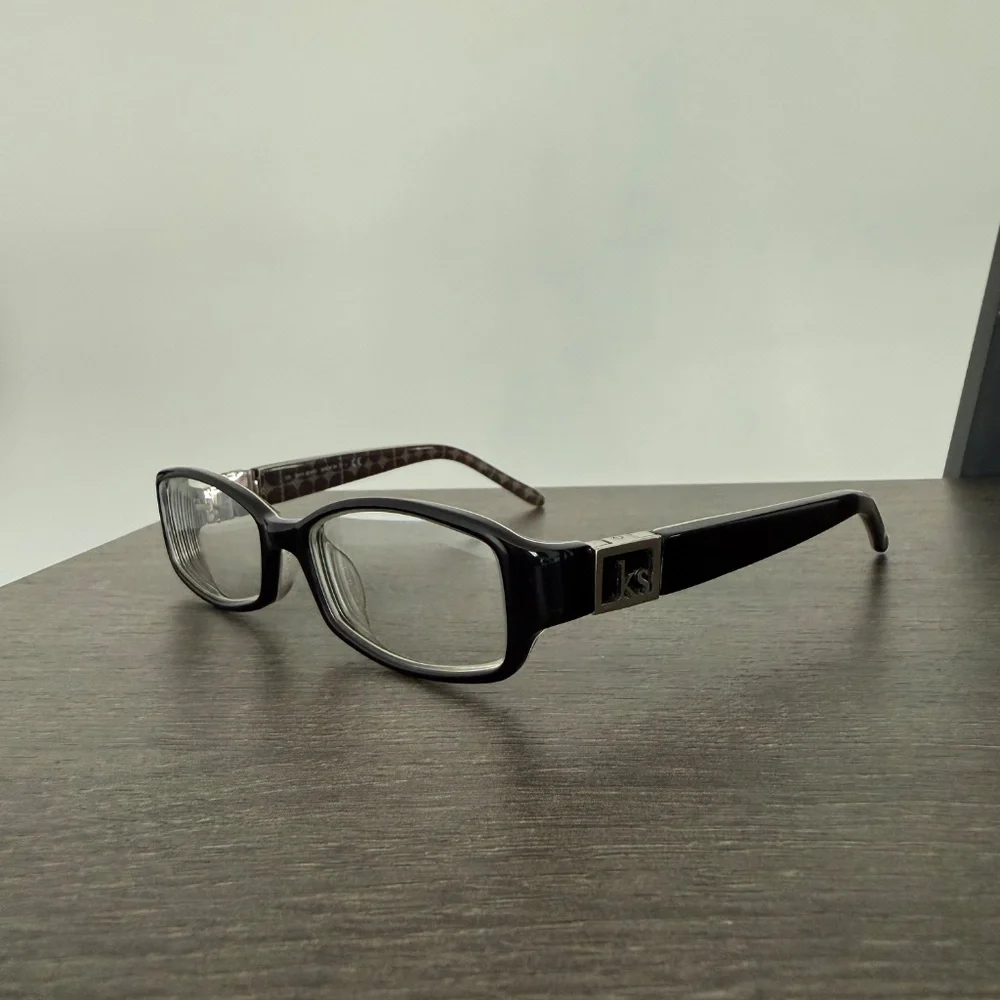 Kate Spade Florence JOJDH Black Eyeglass Frames w Pink Case